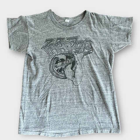 1970's ZZ Top "The Ol Band From Texas" Vintage Band Promo Tee Shirt
