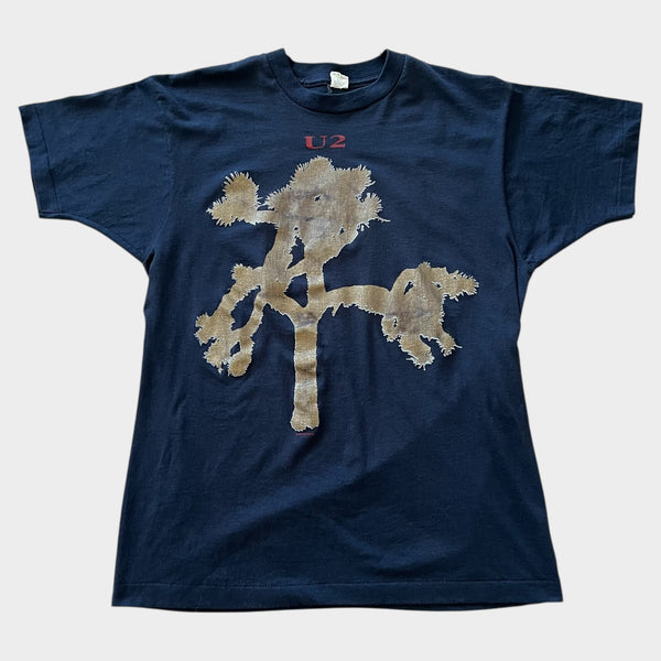 1987 U2 "Joshua Tree" Vintage Band Promo Tee Shirt