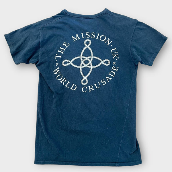 1987 The Mission "World Crusade Tour" Vintage Band Tee Shirt