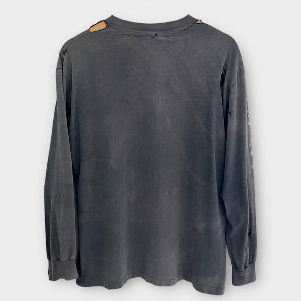 1986 Niagara Springs Vintage Motorcycle Long Sleeve Tee Shirt