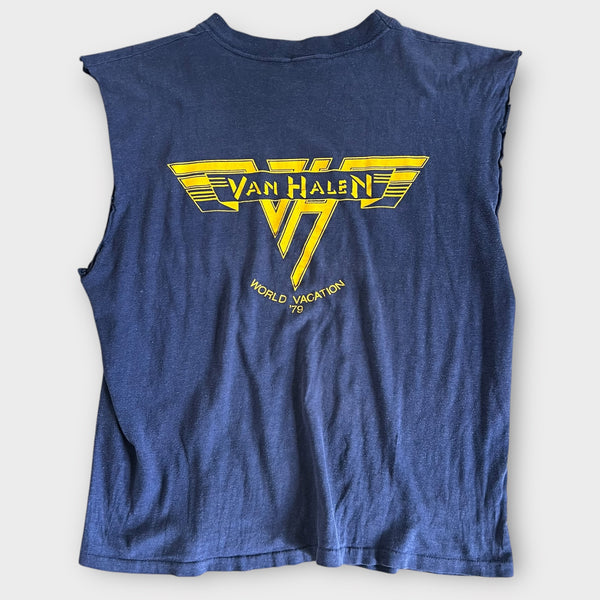1979 SHOWCO Van Halen Crew Vintage Tour Band Tee Shirt