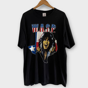 Vintage W.A.S.P Texas  "World Domination" Tour Band Tee Shirt WASP