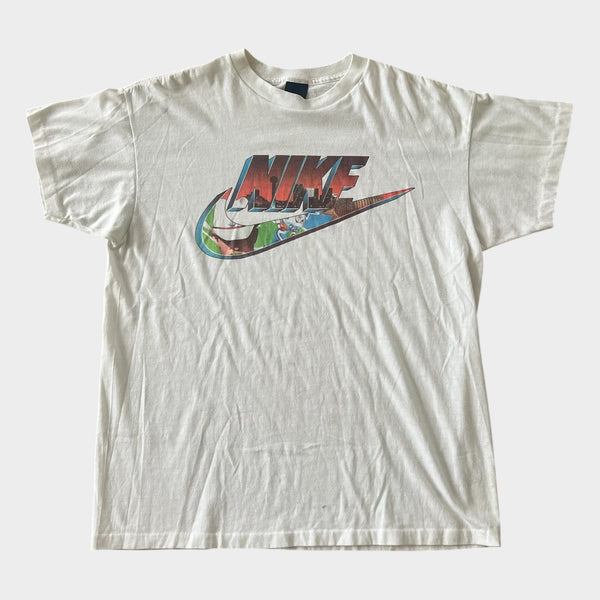 1980's NIke Logo Vintage Tee Shirt