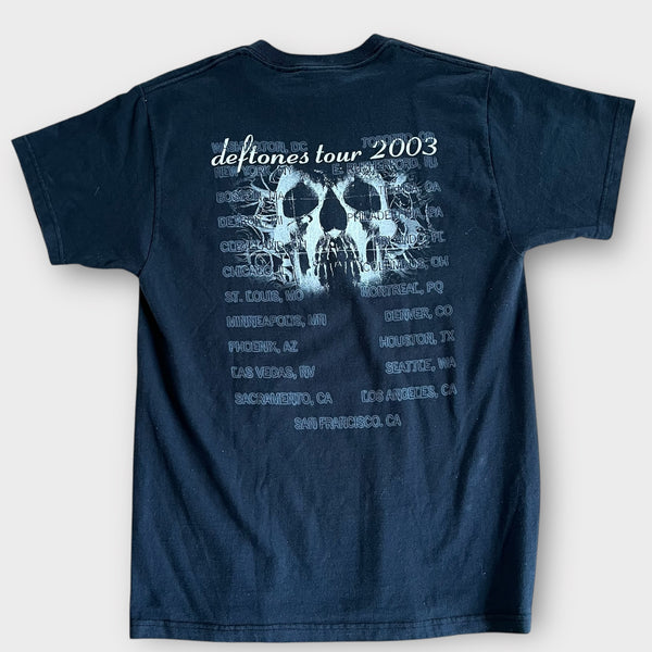2003 Deftones Vintage Tour Band Tee Shirt