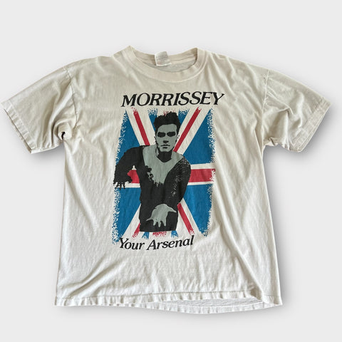 1992 Morrissey "Your Arsenal" Vintage Tour Band Tee Shirt