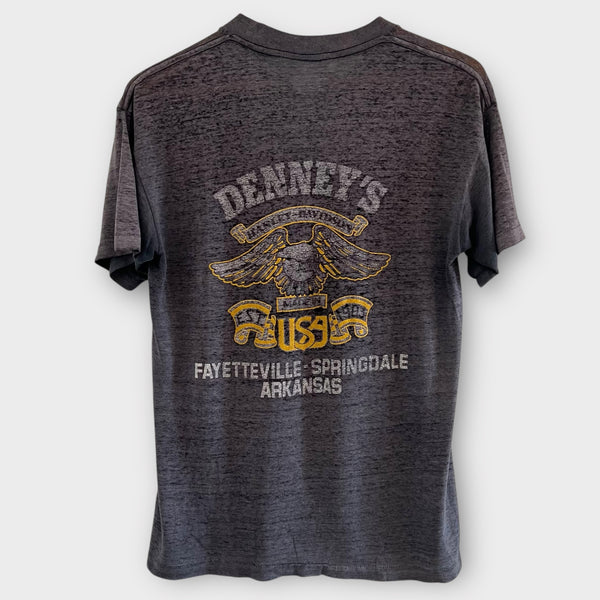 1980's Harley Davidson Motorcycle Fayetteville, Arkansas Vintage Tee Shirt
