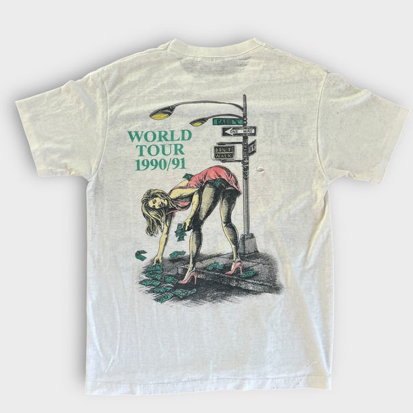 1988 AC DC "Money Talks" Vintage Tour Band Tee Shirt