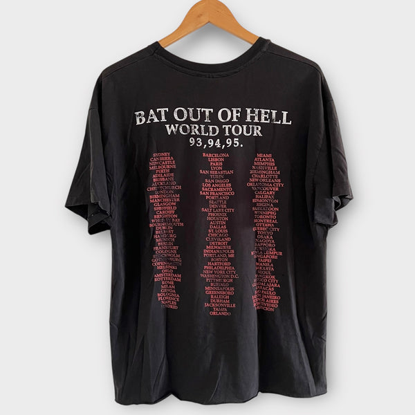 1995 Meat Loaf "Bat Out Of Hell" Tour Vintage Band Tee Shirt