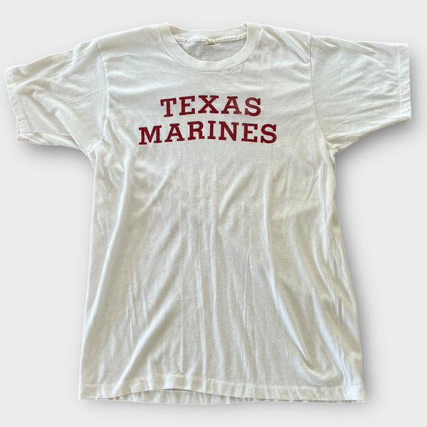 1980's Texas Marines Vintage Tee Shirt