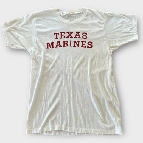 1980's Texas Marines Vintage Tee Shirt