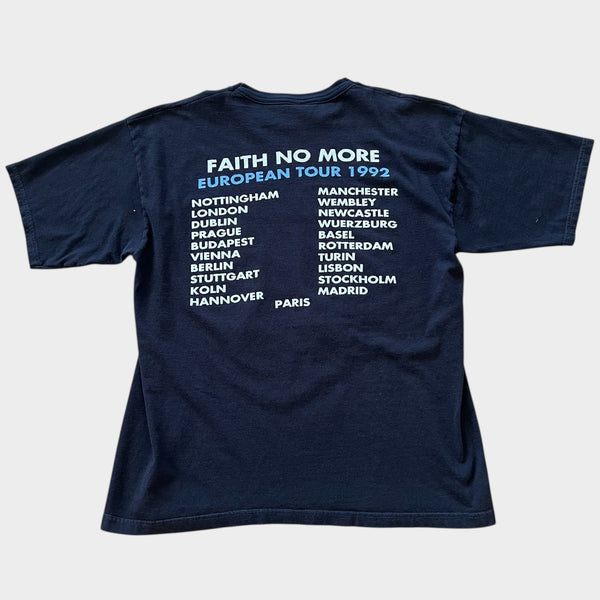 1992 Faith No More Euro Tour Vintage Band Tee Shirt