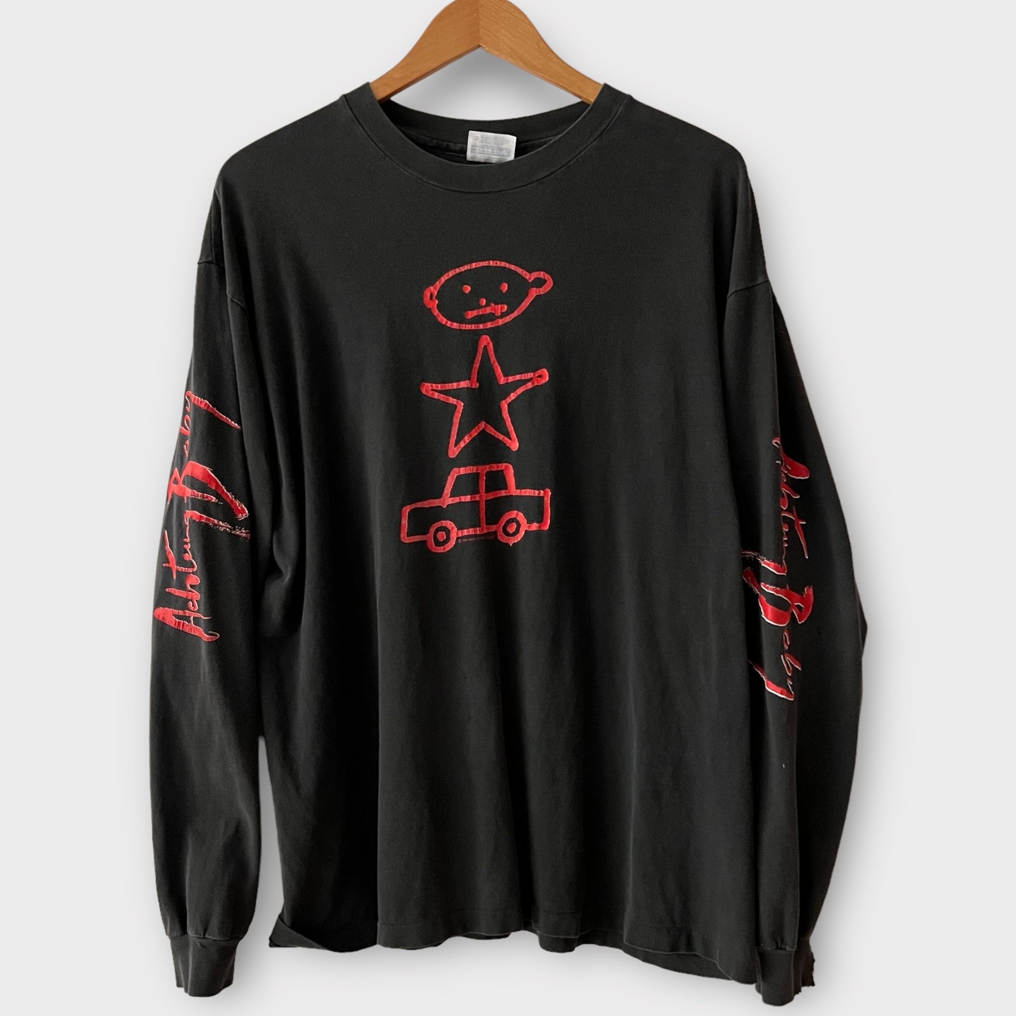 1991 U2 "Achtung Baby" Vintage Band Promo Long Sleeve Tee Shirt