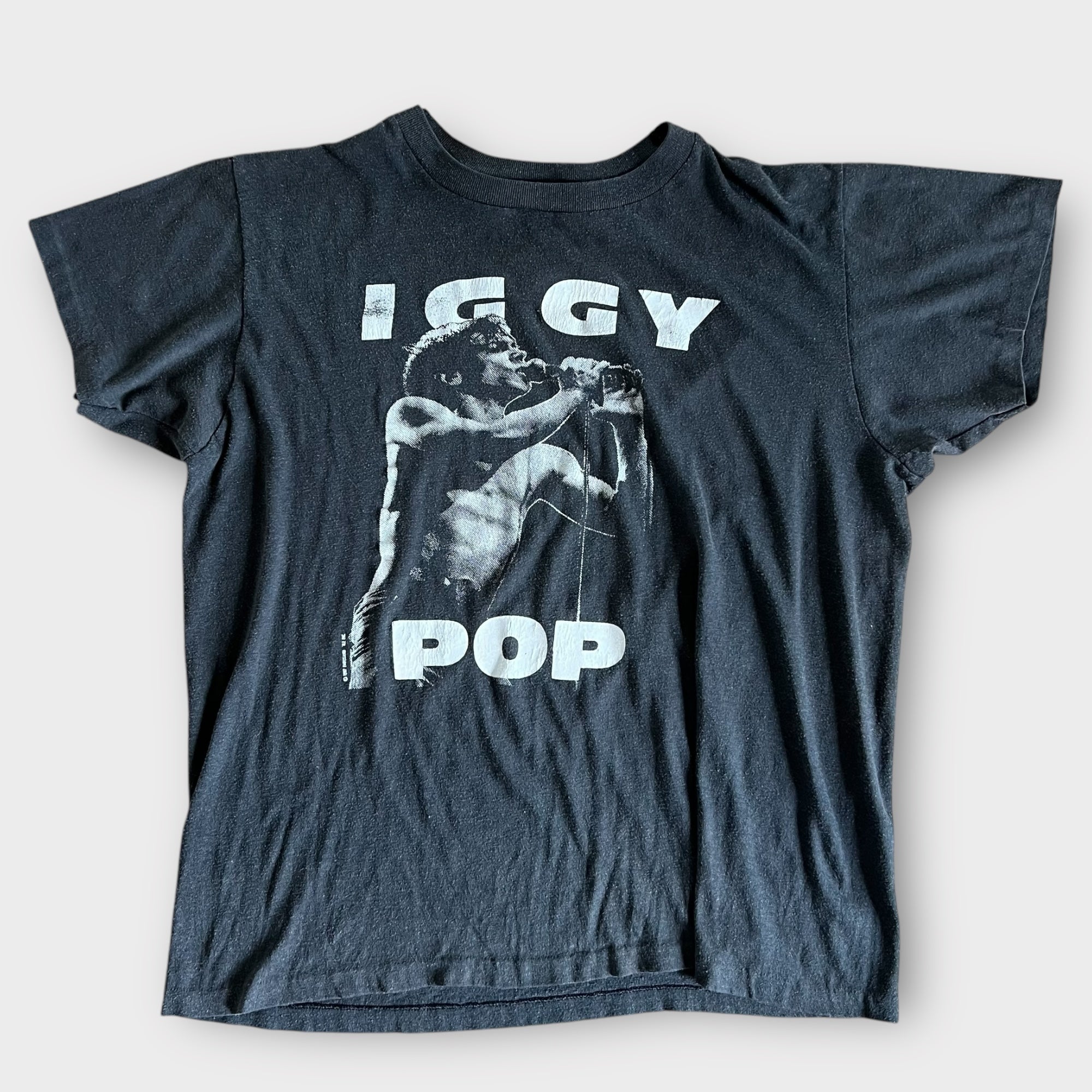 1987 Iggy Pop "Wild One" Vintage Tour Band Tee Shirt