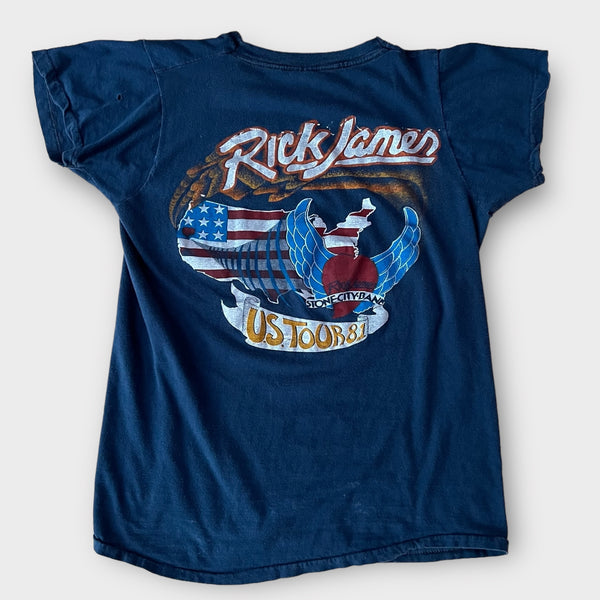 1981 Rick James Vintage Tour Band Tee Shirt