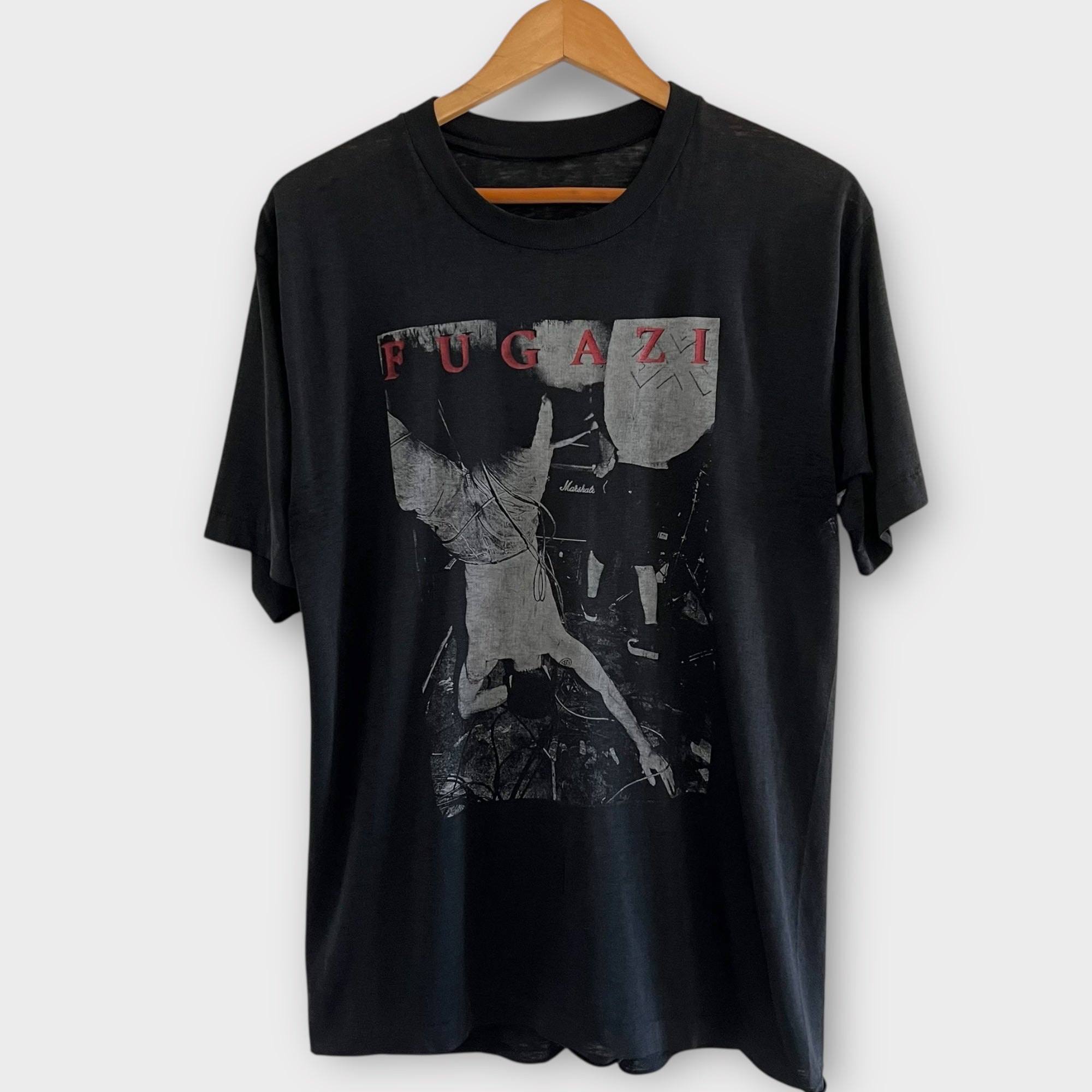 1980's Fugazi Vintage Band Tee Shirt
