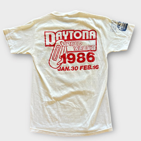 1986 Daytona "Speed Weeks" NASCAR Vintage Car Racing Tee Shirt