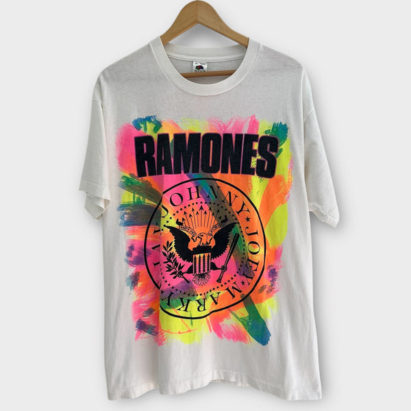 1990 Ramones "Escape From New York" Tour Vintage Band Tee Shirt