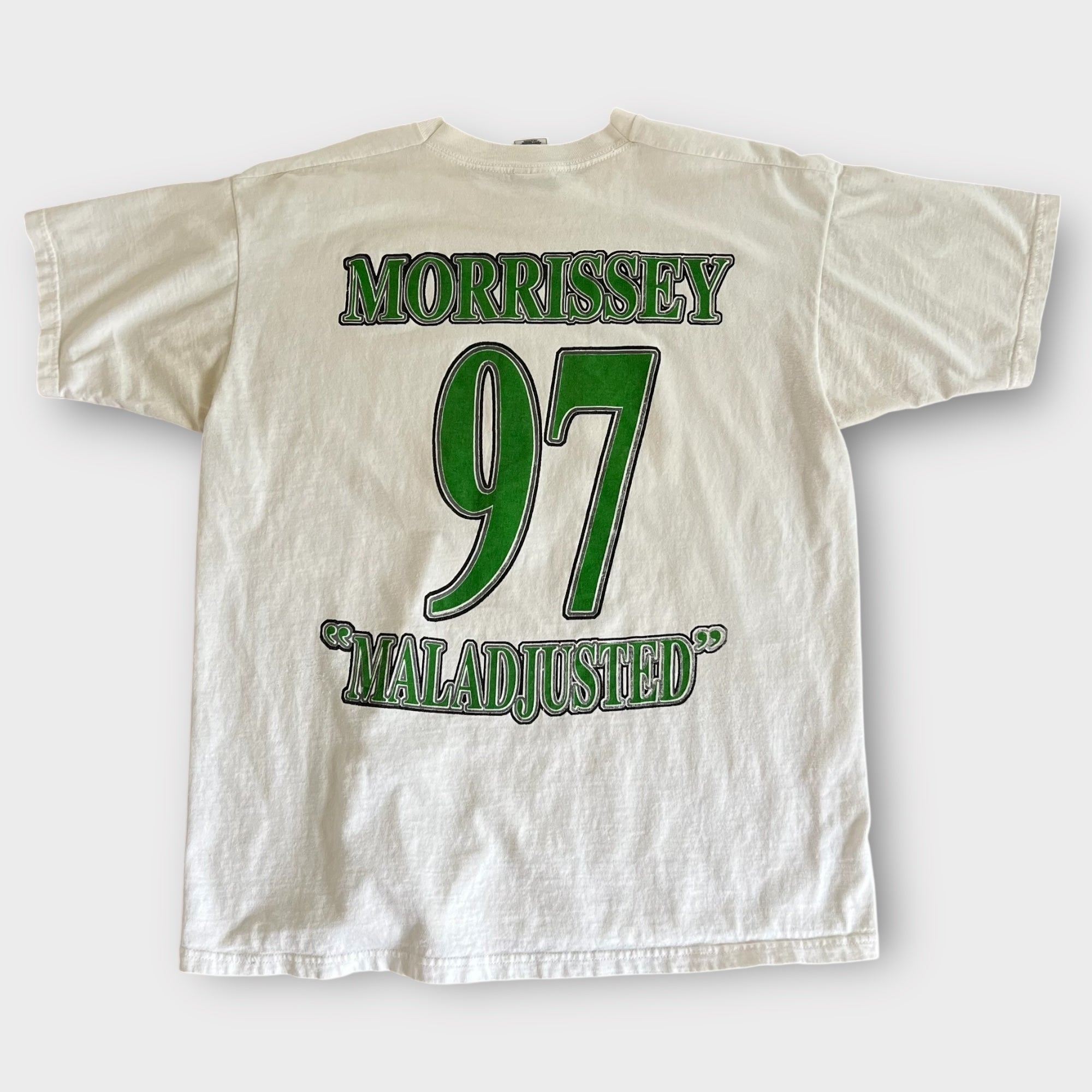 MORRISSEY 90'S VINTAGE Tシャツ Morrissey T-shirt, Vintage Rare White Shirt, the Smiths Joy