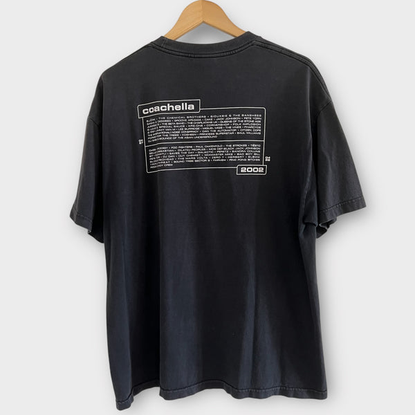 2002 Coachella Music Festival Concert Tee Shirt