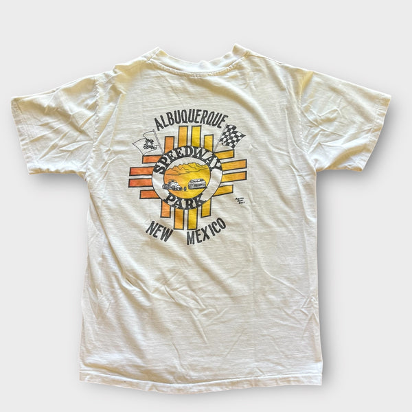 1979 Speedway Park Albuquerque, New Mexico NASCAR Vintage Car Race Tee Shirt
