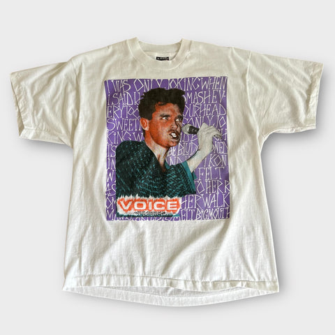 1980's The Smiths "Voice" Vintage Band Promo Tee Shirt Morrissey