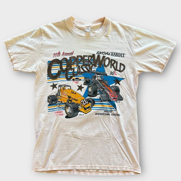 1988 Copper World Classic Phoenix International Raceway Skoal Bandit Vintage Car Racing NASCAR Tee Shirt