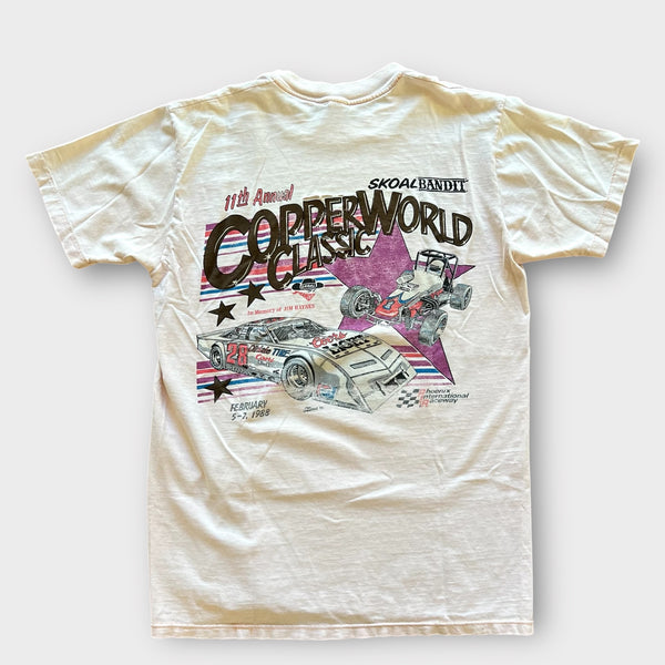 1988 Copper World Classic Phoenix International Raceway Skoal Bandit Vintage Car Racing NASCAR Tee Shirt
