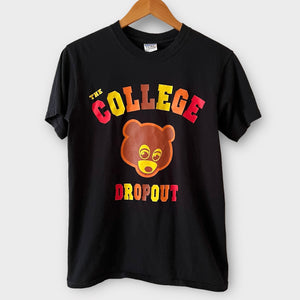 2004 Kanye West "The College Dropout" Vintage Promo Rap Tee Shirt