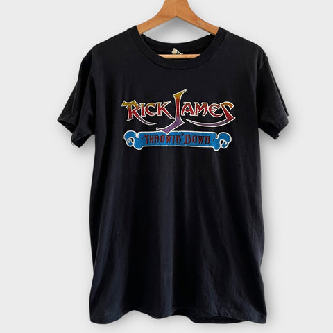1982 Rick James "Throwin' Down" Vintage Band Promo Tee Shirt