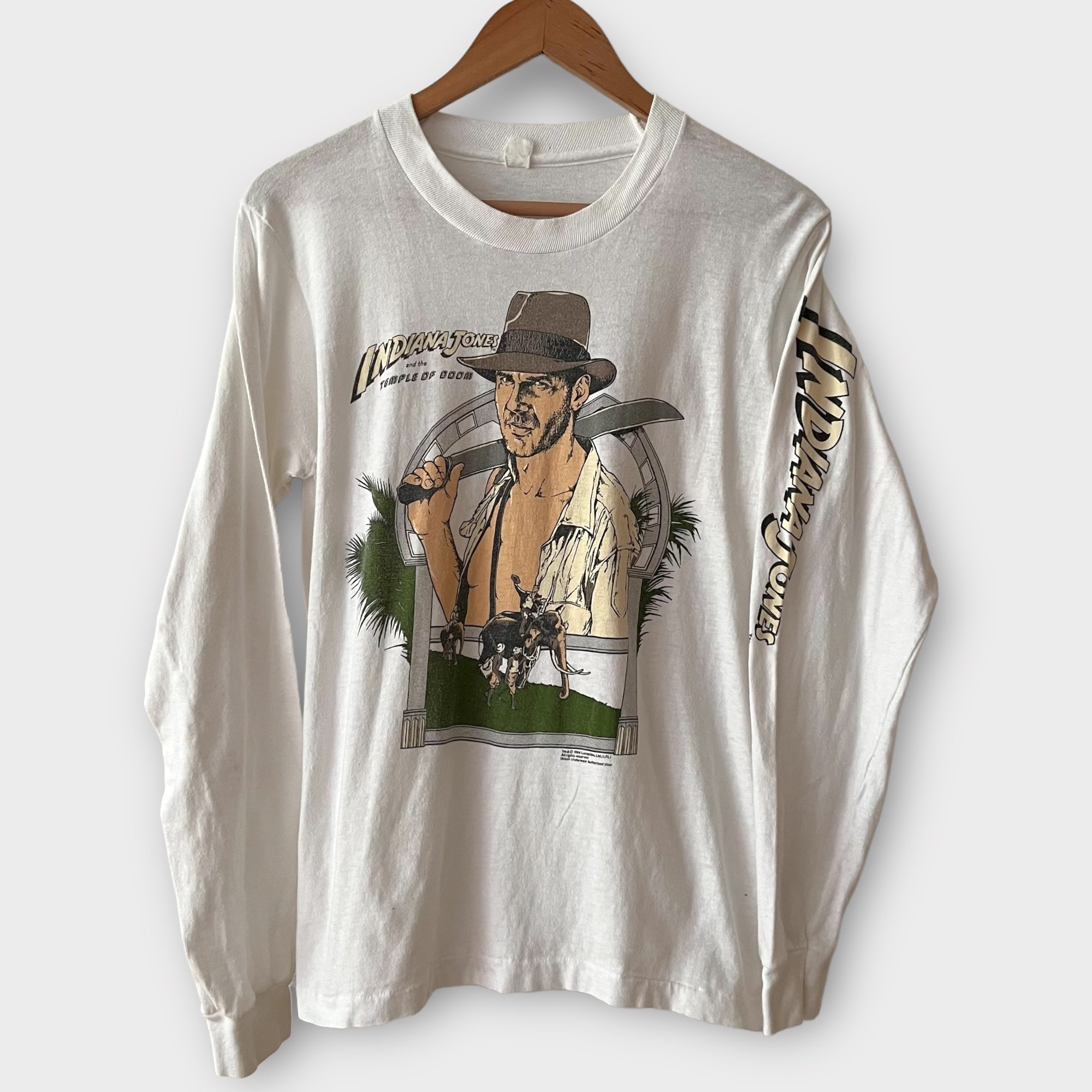 1984 Indiana Jones And The Temple Of Doom Vintage Movie