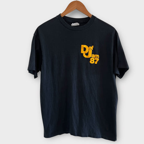 1987 Def Jam LL Cool J Tour Crew Vintage Rap Tee Shirt