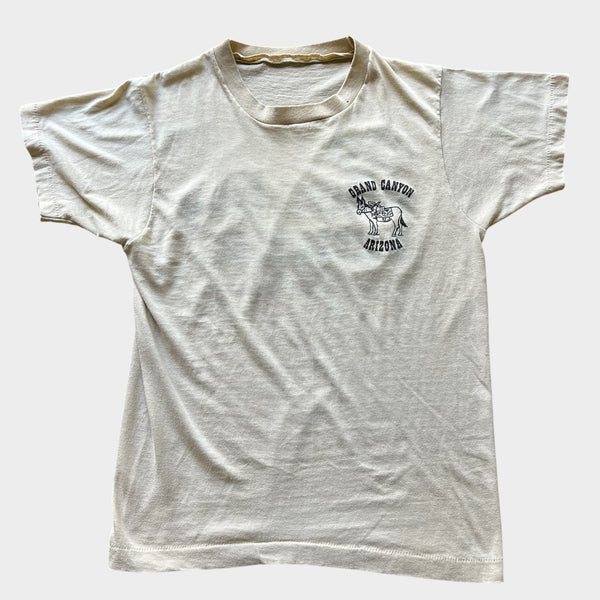 1970's Grand Canyon Arizona "Go Hike A Canyon" Vintage Souvenir Tee Shirt