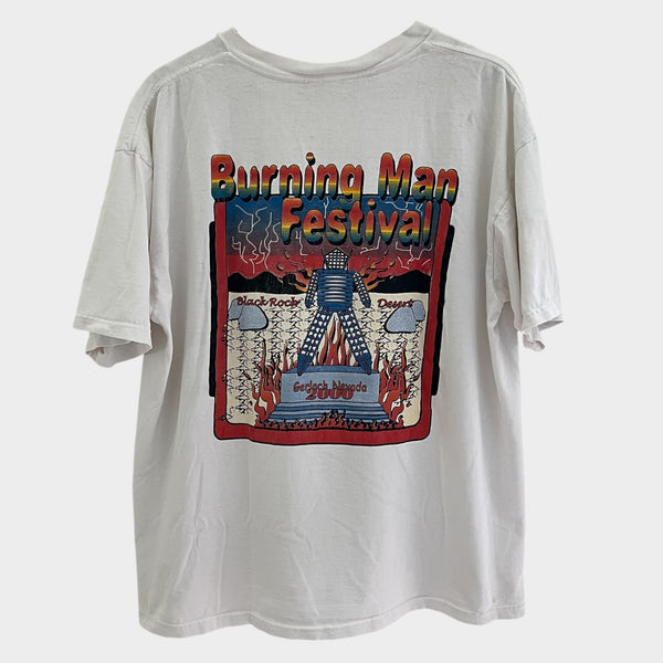 2000 Burning Man Festival Vintage Tee Shirt – Zeros Revival
