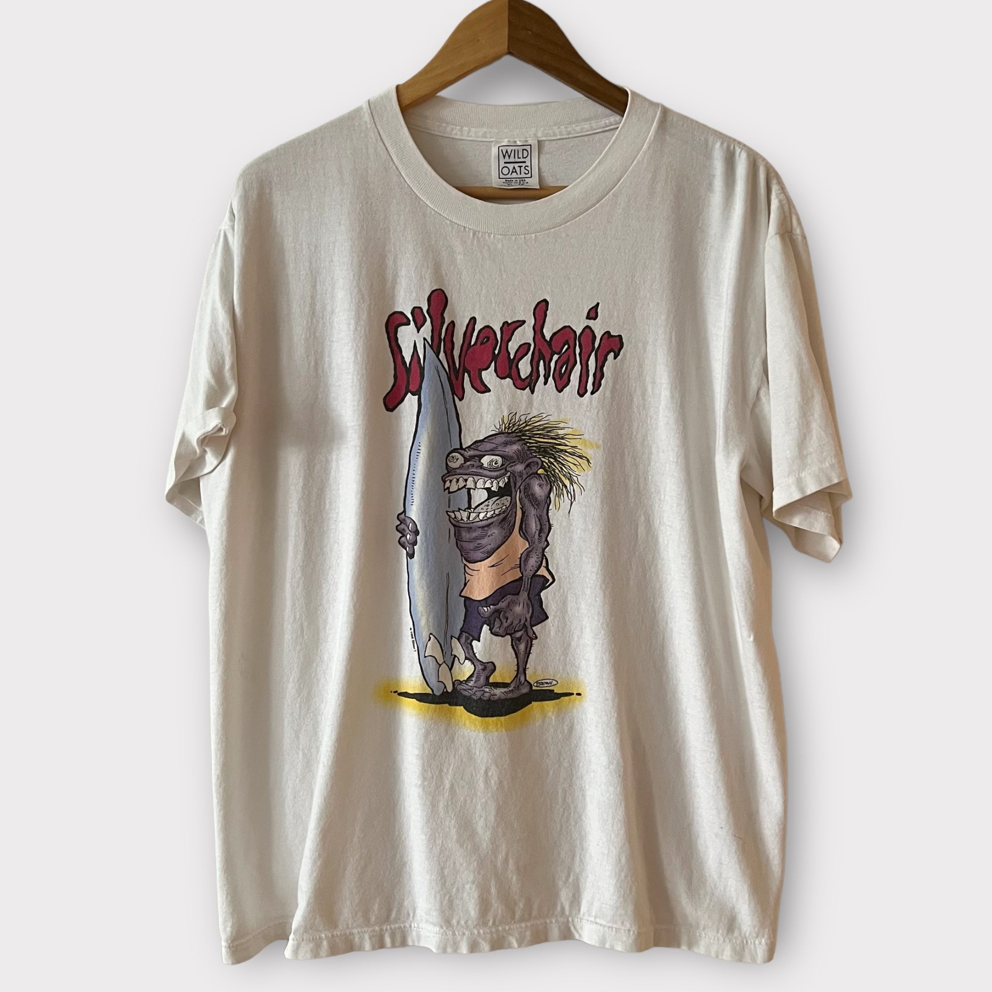 1995 Silverchar Vintage Tour Band Tee Shirt