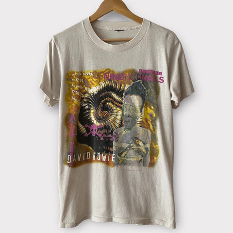 1995 Nine Inch Nails + David Bowie Vintage Tour Tee Shirt