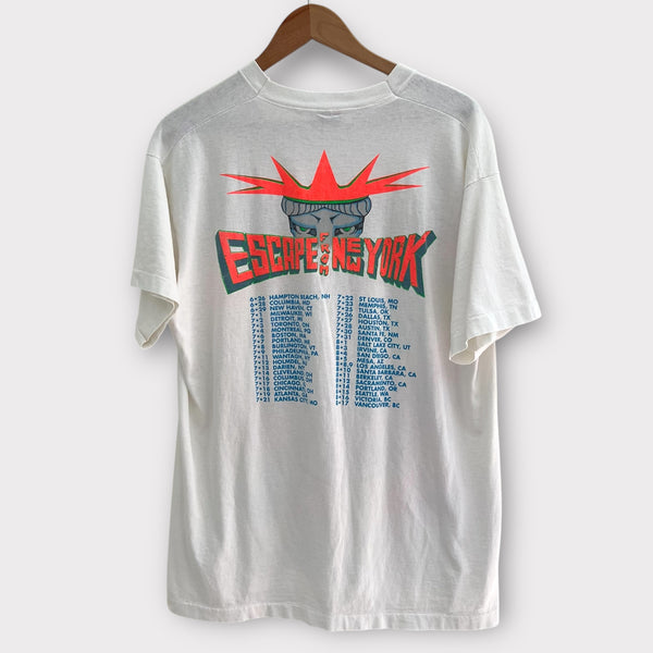 1990 Ramones "Escape From New York" Tour Vintage Band Tee Shirt