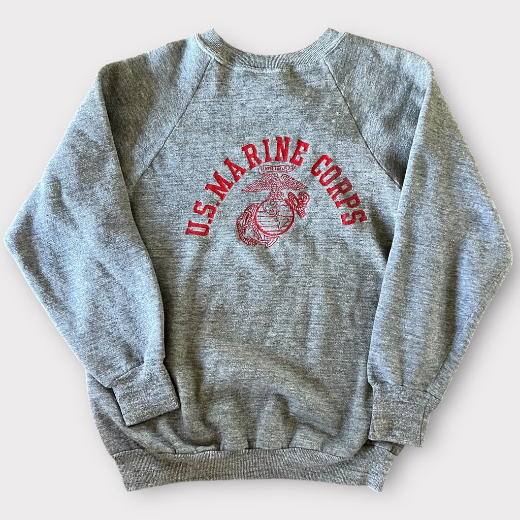 1970's Marine Corps Vintage Military Sweatshirt – Zeros Revival