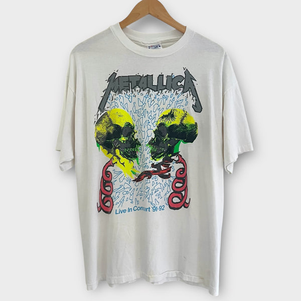 1991 Metallica "Rulz" Vintage Tour Band Tee Shirt