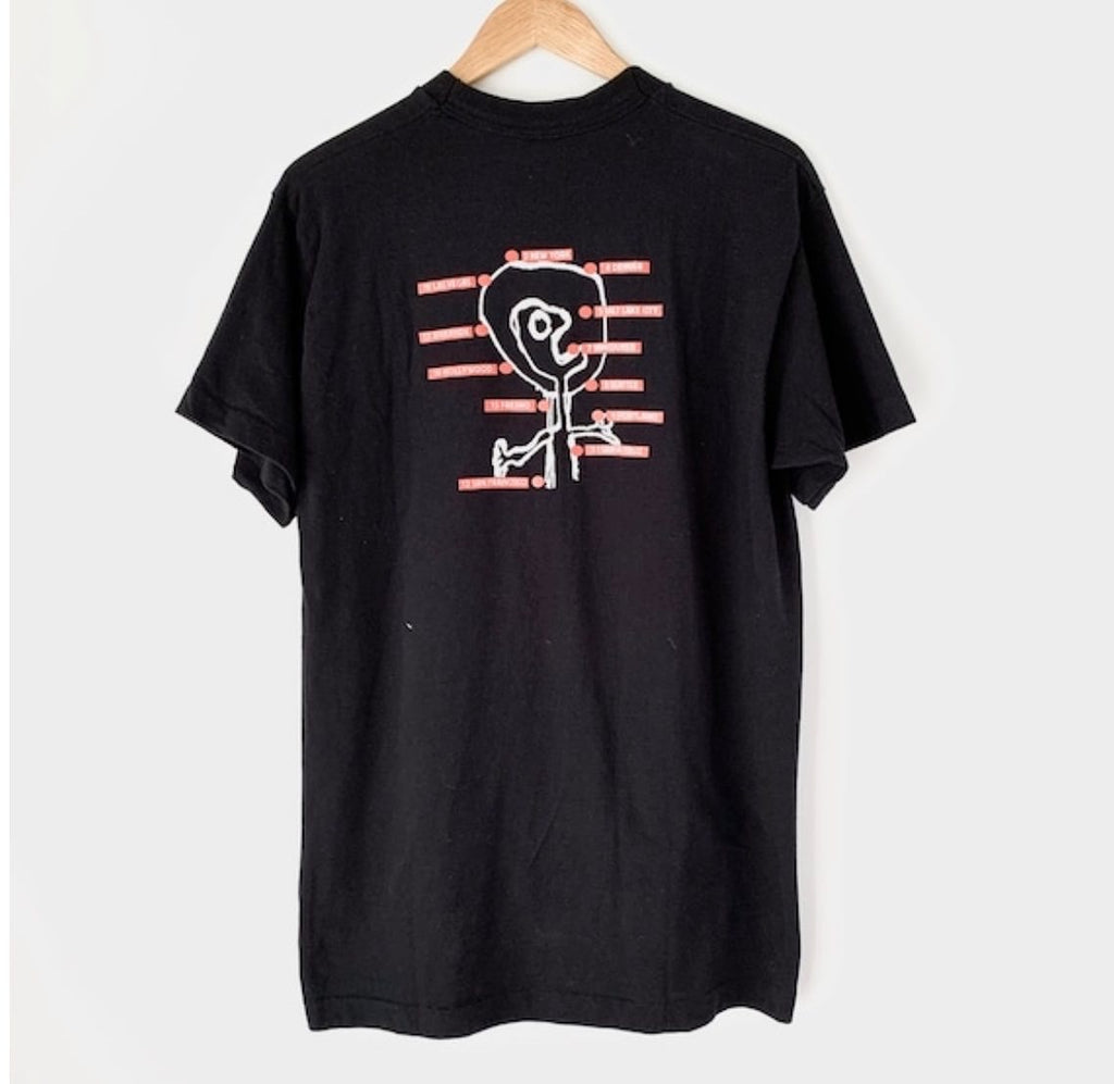 1995 Radiohead Vintage Tour Tee Shirt – Zeros Revival