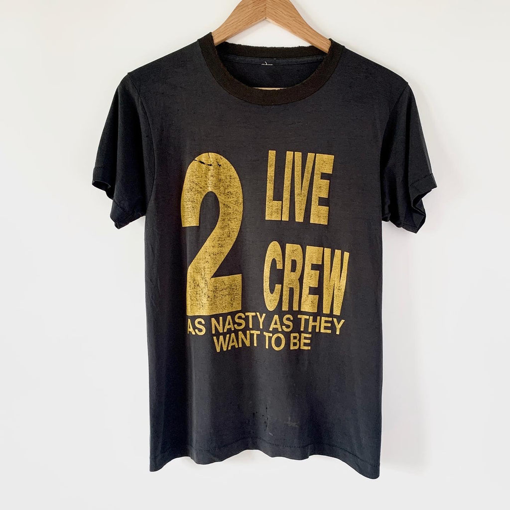 1989 2 Live Crew "As Nasty As They Wanna Be" Vintage Tee Shirt – Zeros