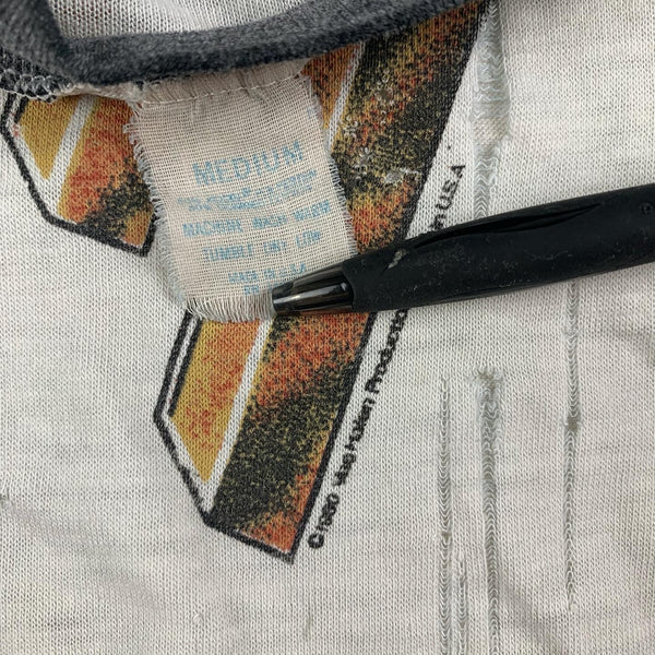 1980 Van Halen Vintage Tour Raglan Tee Shirt