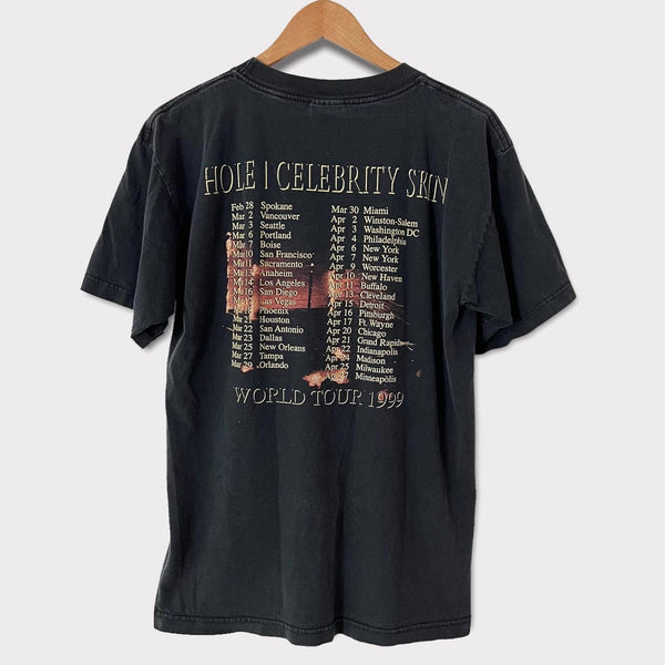 1999 HOLE "Celebrity Skin" Vintage Tour Tee Shirt