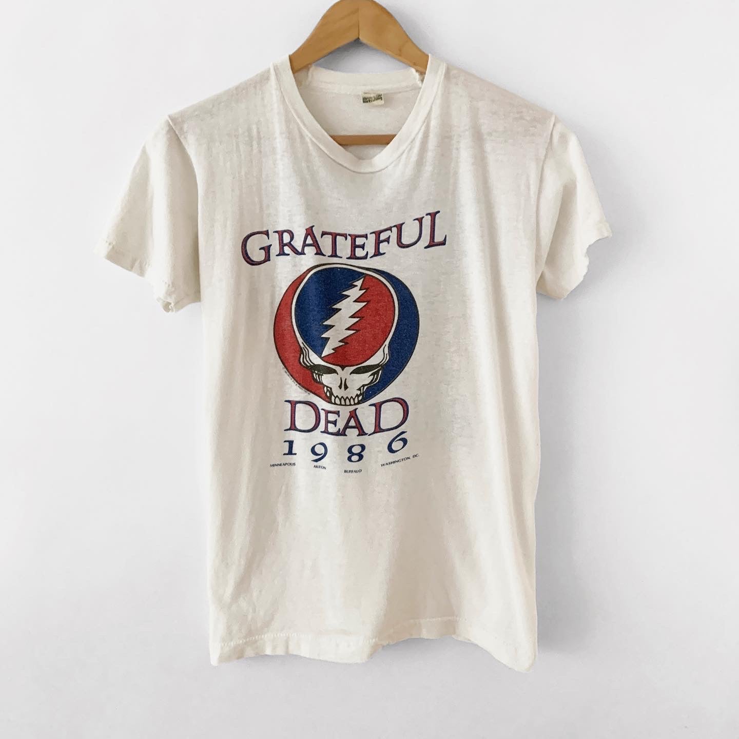 1987 Grateful Dead Tom Petty Bob Dylan Vintage Tour Tee Shirt