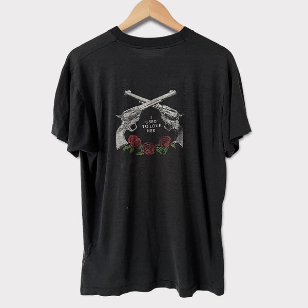1989 Guns N Roses "Lies" Vintage Promo Tee Shirt