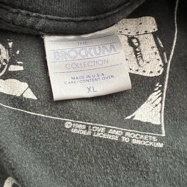 1989 Love And Rockets Vintage Promo Tee Shirt