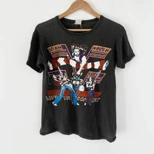 1980 Van Halen Vintage Band Tour Tee Shirt