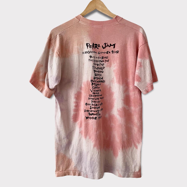 1992 Pearl Jam "Don't Give Up" European Summer Tour Vintage Tee Shirt