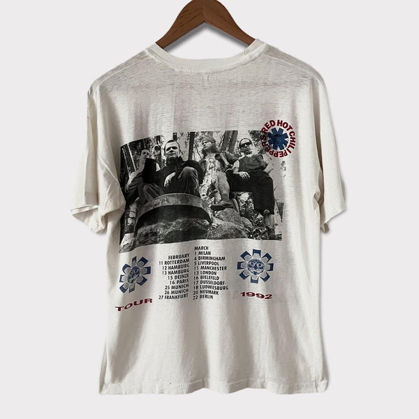 1992 Red Hot Chili Peppers "Blood Sugar Sex Magik" Euro Tour Vintage Tee Shirt