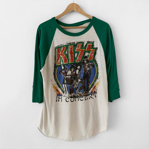 1976 KISS "Alive" Tour Vintage Tee Shirt
