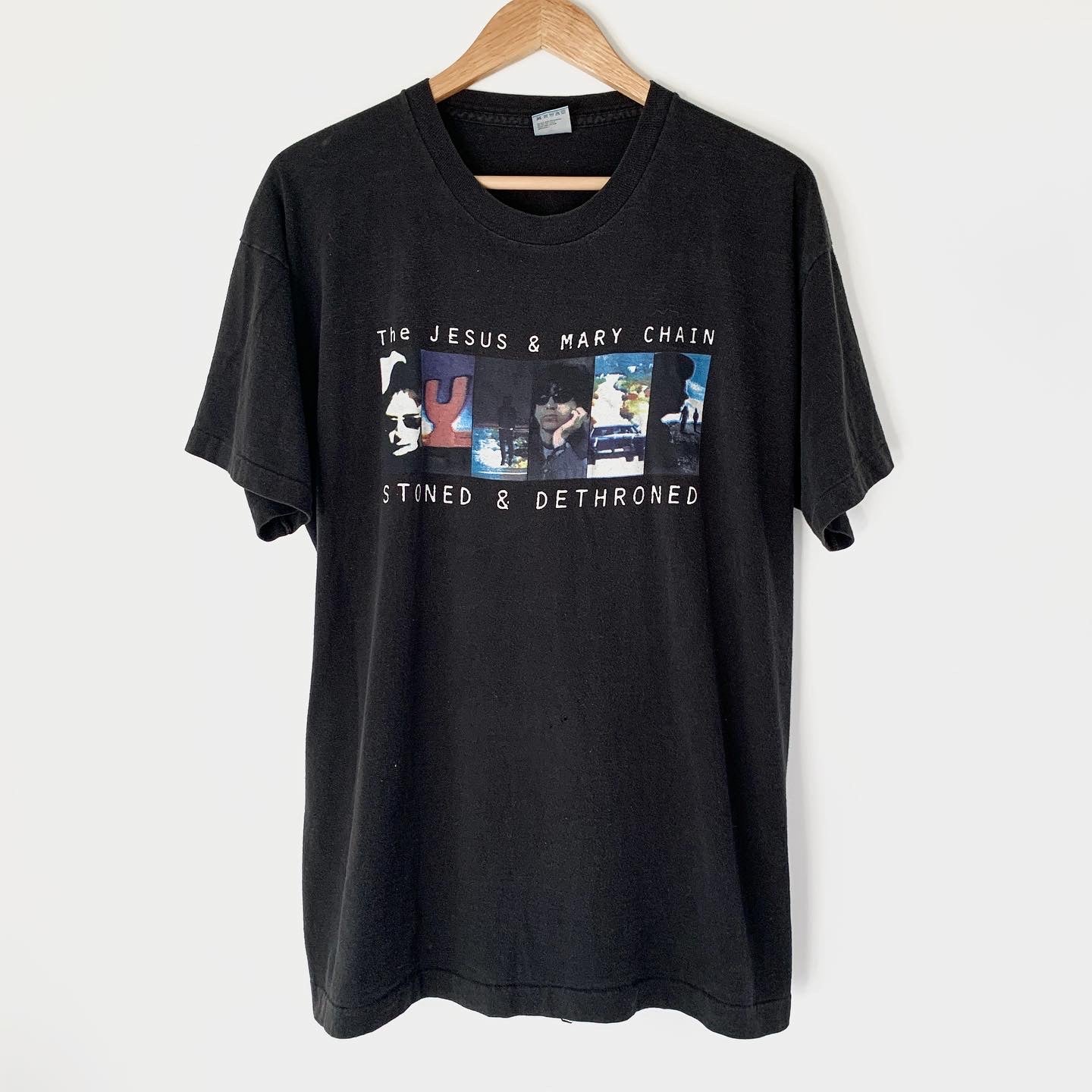 1994 Jesus And Mary Chain "Stoned And Dethroned" Vintage Tee Shirt